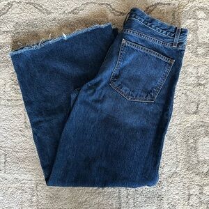 TWP Tiny Dancer Jean in Dark Wash Denim. Women Size 28